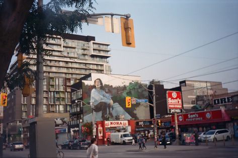 Film aesthetic toronto street photography wallpaper Aesthetic Toronto, Toronto Aesthetic, Toronto Street, Film Camera 35mm, Canada Photography, Photography Wallpaper, Film Aesthetic, 35mm Film, Film Camera