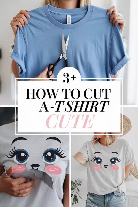 3 Genius Ways to Cut a T-Shirt Cute (That You Haven't Seen Before!)

Revamp your old t-shirts with these fun and easy techniques! Create stylish cutouts and trendy knot styles that will make your wardrobe pop. Perfect for summer outfits and DIY projects. Say goodbye to boring tees and hello to unique fashion pieces. Unleash your creativity and express your personal style today! https://fabricerie.com/how-to-cut-a-tshirt-cute Cutout Shirts Diy Tees, How To Alter Tshirts, Ways To Modify Tshirts, How To Make A T Shirt Look Cute, Tshirt Customization Diy, How To Cute Tshirts Cute, Tshirt Styling Ideas For Women, How To Cut Tshirt Cute, How I Cut My Shirts