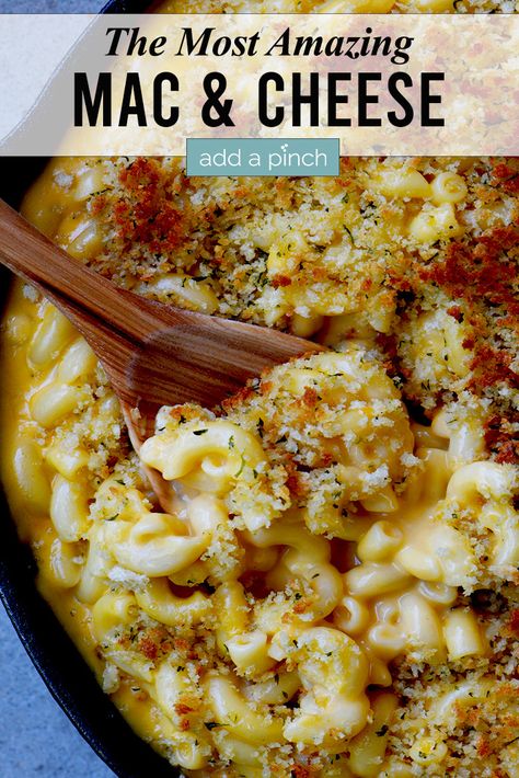 Skillet Mac And Cheese Recipe, Skillet Macaroni And Cheese, 4 Cheese Mac And Cheese Recipe, Skillet Mac And Cheese Cast Iron, Best Mac And Cheese Recipe Easy, Recipe Mac And Cheese, Best Homemade Mac And Cheese, Bacon Mac And Cheese Recipe, Skillet Mac And Cheese