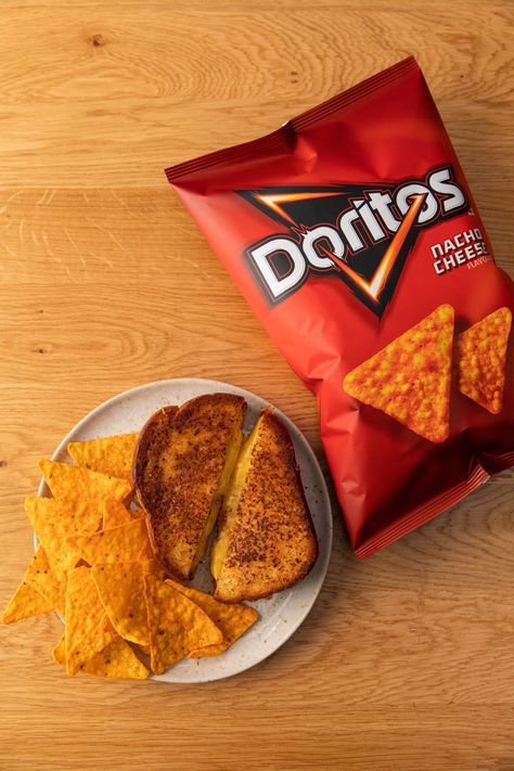 Stretch the imagination with this grilled favorite Advertiser content by #Doritos #ad Guacamole Grilled Cheese, Tortilla Chip Recipe, Doritos Nachos, Grill Cheese Sandwich Recipes, Fresh Tomato Recipes, Premium Meat, Cheese Chips, Midnight Snack, Mexico Food