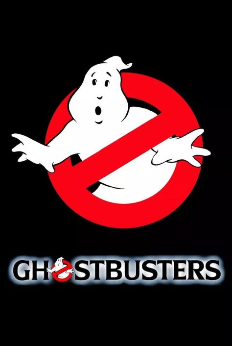 Ghostbusters Logo, Ghostbusters 1984, Ghostbusters, For Free, Film, Black