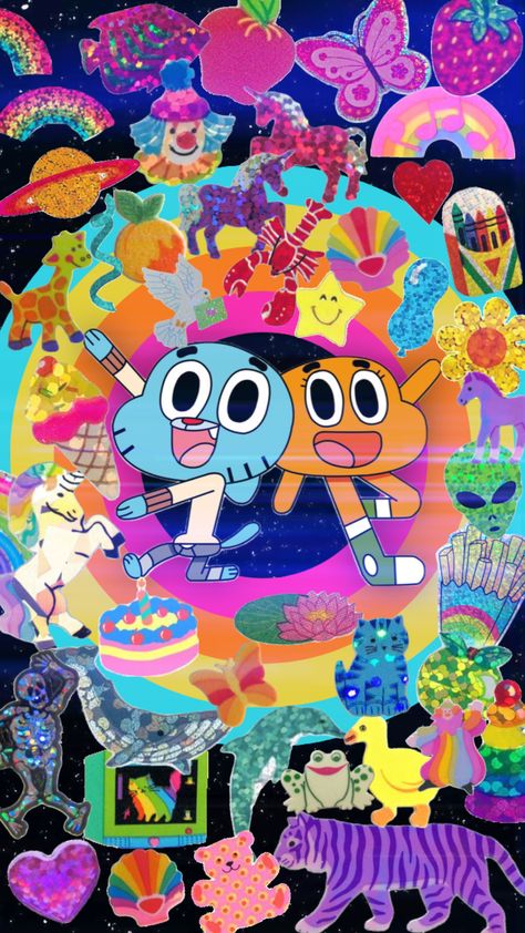 Tawog Wallpaper, Gumball Tawog, Mr Smalls, Trippy Cartoon, Amazing Gumball, Kaws Wallpaper, Pretty Wallpaper Ipad, Amazing World Of Gumball, Dorm Posters