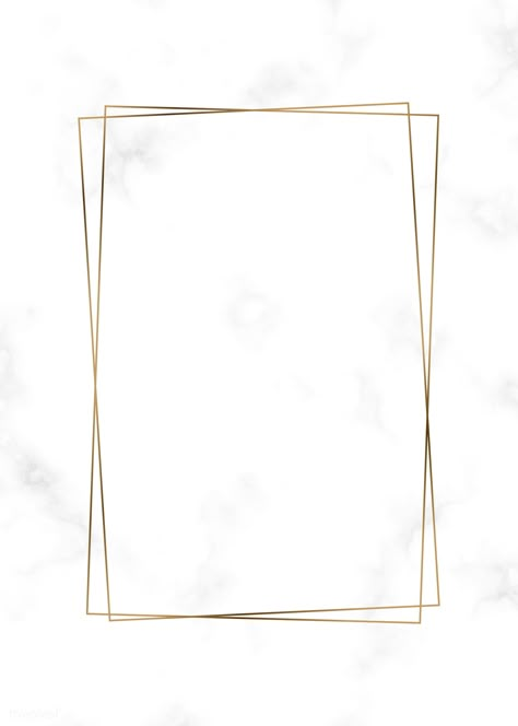 Golden rectangle frame template vector | premium image by rawpixel.com / Niwat Rectangle Frame Template, Premium Illustration, Golden Rectangle, Frame Download, Marble Frame, Instagram Photo Frame, Skin Photo, Instagram Frame Template, Framed Wallpaper