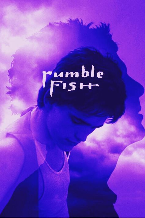 Rumble Fish Movie, Vincent Spano, Rusty James, Young Matt Dillon, Se Hinton, Rumble Fish, Dally Winston, S E Hinton, Nicholas Cage