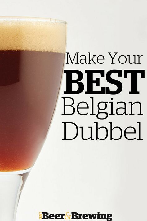 Make Your Best Belgian Dubbel Craft Beer Recipes, Beer Brewing Recipes, Christmas Ale, Flavored Beer, Home Brewing Equipment, Brewing Recipes, Homebrew Recipes, Home Brewery, Belgian Beer