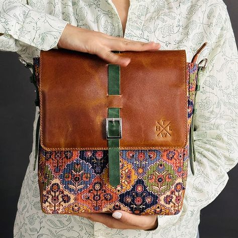 Trendy Boho Bags & Sleeves Collection – Leather Warehouse Boho Sling Bag, Designer Laptop Bag, Leather Tool Belt, Kalamkari Fabric, Leather Camera Strap, Bohemian Chic Fashion, Suit Bag, Leather Apron, Leather Portfolio