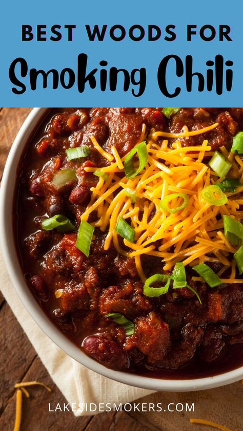 Smoker Chili Recipe, Smoked Chili On Pellet Smoker, Smoked Chilli Recipe, Smoker Chili, Smoked Chili On Smoker, Smoked Chili Recipe, Smoked Brisket Chili, Pork Chili Recipe, Stovetop Chili