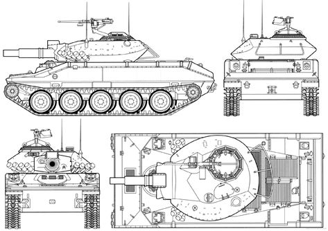 M551 Sheridan, Sheridan Tank, Automobile Engineering, Tanks Military, House Blueprints, Military Equipment, Armored Vehicles, Free Coloring Pages, Original Image