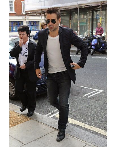 6 Style Moves to Steal from Colin Farrell | GQ Mens Black Blazer Outfit, Black Blazer With Jeans, Black Blazer Men, Black Blazer Outfit, Blazer Outfits Men, Jeans Outfit Men, Black Jeans Men, Winter Fashion Coats, Black Jeans Outfit