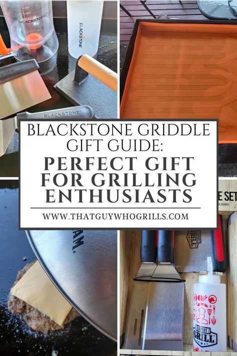 Various Pictures of Blackstone Grilling Tools: Mat, Knives, Spatulas, Covers, Scrapers, Pancake Dispensers, and more. Blackstone Accessories, Grill Accessories Gifts, Blackstone Grill, Griddle Cooking, Electric Smoker, Blackstone Griddle, Grilling Gifts, Grilling Tools, Pellet Grill