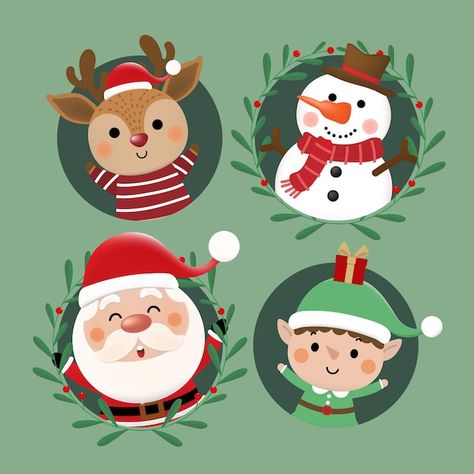 Elf Snowman, Happy New Year Greeting Card, Christmas Graphic Design, New Year Greeting Card, Cute Santa Claus, Christmas Squares, New Year Greeting, Merry Christmas Card Greetings, Happy New Year Greetings