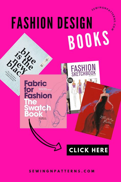 Best Fashion Books, Fashion Design Inspiration, Sketches Fashion, Fashion Design Classes, Fashion Design Books, Books Decor, Fashion Illustrations Techniques, Design Books, Fashion Vocabulary