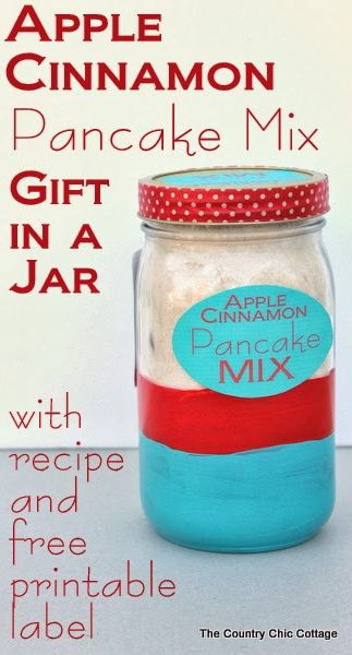 Dry Desserts, Muffins In A Jar, Pancake Mix Gift, Pancake Mix In A Jar, Pantry Mixes, Mason Jar Mixes, Jar Mixes, Gift In A Jar, Cookie Mixes