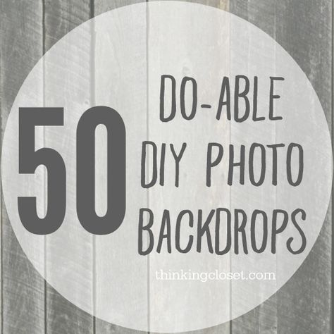 50 Do-Able DIY Photo Backdrops | A collection of inspiration from across blogland for bloggers and shop owners looking to shoot professional-looking photos using backdrops they already have or can easily and inexpensively make themselves! A goldmine of information! Photography Backdrops Diy, Photo Props Diy, Photo Backdrop Christmas, Diy Photo Backdrop, Blog Photos, Photo Backdrops, Foto Tips, Diy Backdrop, Diy Photography