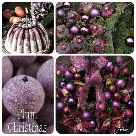 Sugar Plum Christmas, Plum Christmas, Mood 2024, Sugarplum Christmas, Christmas Cottages, Christmas Boards, Christmas Purple, Purple Fruit, Sugar Plum Fairy