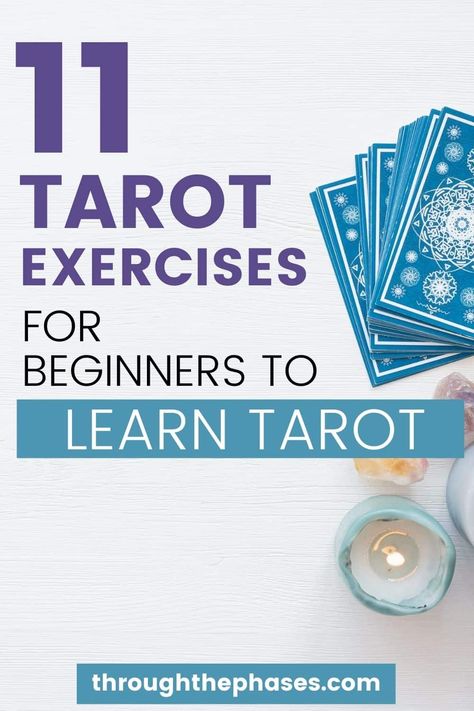 tarot practice exercises 1 Tarot Practice, Memorization Techniques, Kartu Tarot, Tarot Reading Spreads, Tarot Interpretation, Learn Tarot, Exercises For Beginners, Tarot Cards For Beginners, Learning Tarot Cards