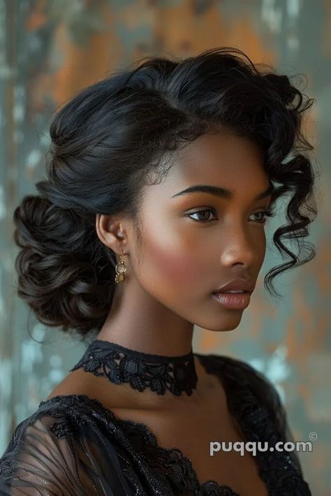 Prom Hairstyle Ideas, Wedding October, Body Tutorial, Prom Hairstyle, Dramatic Hair, Classy Hairstyles, Romantic Curls, Sleek Ponytail, Enchanted Garden