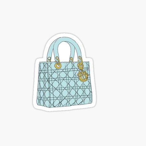 Dior Stickers, Dress Sticker, Christian Dior Designer, Rug Hooking Designs, Gacha Clothes, Cute Laptop Stickers, Stickers Redbubble, Dior Designer, Sorority Girl