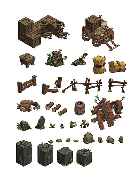 Derek Laufman, 3d Karakter, Dnd Items, Props Concept, Drawing Things, Pixel Art Tutorial, 2d Game Art, Props Art, Rpg Map