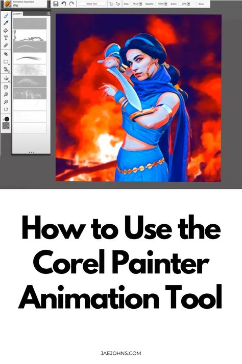 Corel Painter is not only a painting application but also you can use Corel Painter animation to bring your art to life! Corel is a software company based in Canada that develops some of the best graphics programs like Animation Shop and CorelDraw. Animation Shop creates animated GIFs, animations, and photographs using a storyboard platform. The post How to Use Corel Painter Animation Tool Step-by-Step appeared first on Jae Johns. Like Animation, Art Careers, Animation Tools, Key Frame, Corel Painter, Text Tool, Software Company, Create Animation, Pencil And Paper