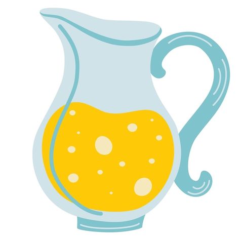 Lemonade juice jug icon. cartoon illustr... | Premium Vector #Freepik #vector #fruit-juice #healthy-juice #fresh-juice #natural-juice Lemonade Juice, Citrus Drinks, Pitcher Drinks, Juice Jar, Ice Cream Clipart, Juice Healthy, Strawberry Cocktails, Lemonade Pitcher, Citrus Cocktails