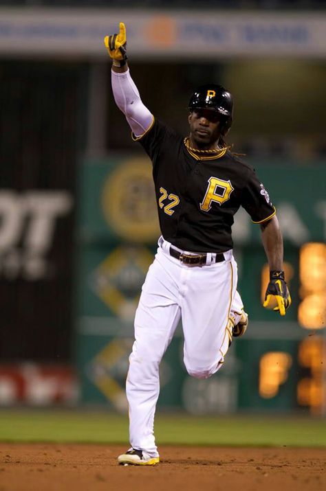 Andrew McCutchen - Pittsburgh Pirates Pirates History, Pirate History, Andrew Mccutchen, Pittsburgh Pride, Pittsburgh Pirates Baseball, Pnc Park, Baseball Stuff, Roberto Clemente, Pirates Baseball