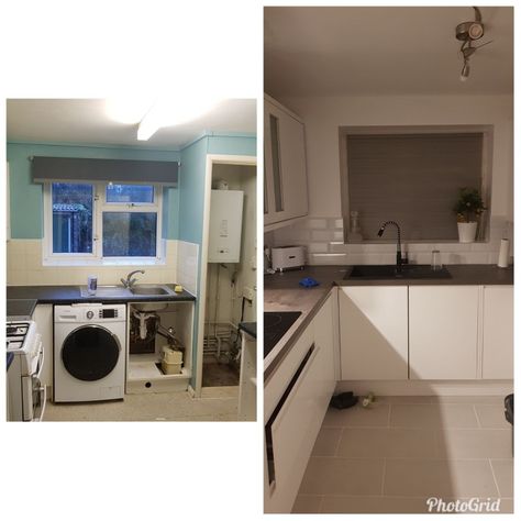 Council House Kitchen Makeover, Council Flat Makeover, Council Kitchen Makeover, Flat Kitchen Ideas, Council House Kitchen, Council House Makeover, Council House Renovation, Flat Makeover, Council Flat