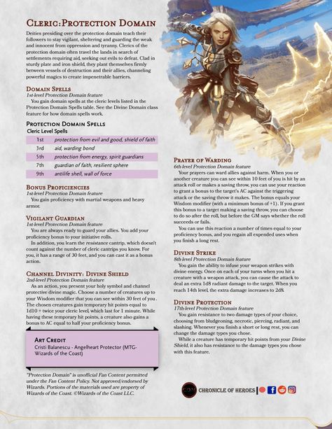 Shield Spell, Dnd Madness, Dnd Assets, Cleric Domains, Dnd Subclasses, Homebrew Classes, Dnd Cleric, Dnd Homebrew, Dnd Stories