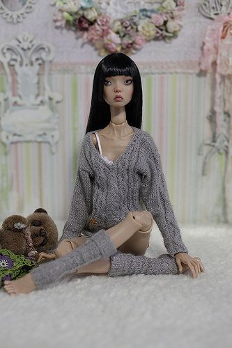 commission for Popovy sisters doll | elcatka | Flickr Popovy Dolls, Weird Dolls, Popovy Sisters, Typa Girl, Human Doll, Sister Dolls, The Cardigans, Doll Aesthetic, Fantasy Art Dolls