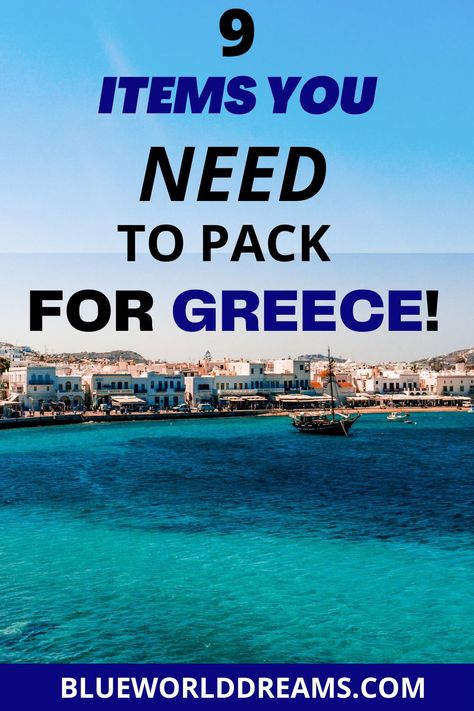 Greece Travel Aesthetic, What To Pack For Greece, Pack For Greece, Greece Travel Outfits, Greece Aesthetics, Greek Isles Cruise, Greek Cruise, Greece Packing List, Greece Cruise