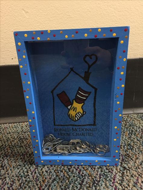 Ronald McDonald House Charities Pop Tab Bank Sorority Service Projects, Rm House, Yard Sale Organization, Beta Club, Charity Party, Easy Fundraisers, Ronald Mcdonald House Charities, Daisy Scouts, Mermaid Wallpapers