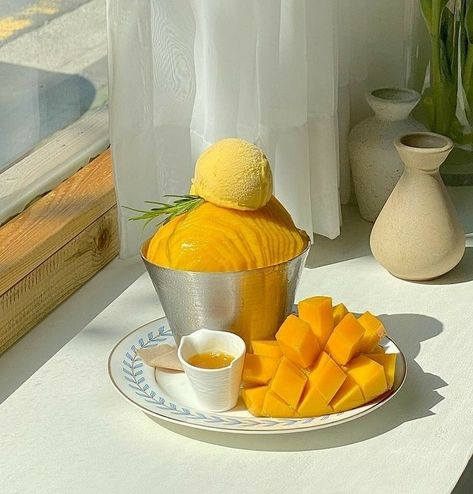 Mango Aesthetic, Mango Tea, Mango Dessert, Mango Cake, Mango Margarita, Kawaii Cooking, Mango Fruit, Mango Tree, Indian Street Food