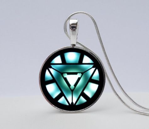 Show your fan pride with this Iron Man Necklace. Explore all our shield pendants on our Etsy site. Iron Man Arc Reactor, Marvel Jewelry, Iron Man Symbol, Necklace Man, Man Necklace, Arc Reactor, Symbol Necklace, The Avengers, Avengers Assemble