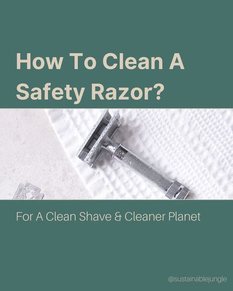 Hopefully these tips will help you s(h)ave your safety razor so that it can continue to do the job for years to come. This zero waste staple can keep your legs and face smooth, and minimize the amount of slowly-degrading plastic that ends up in our landfill. For more tips on how to properly care for your safety razor, glide on over to the blog. Link in bio. Vintage Razors, Womens Safety, Shaving Tips, Clean Shave, The Switch, Safety Razor, How To Remove Rust, Women's Health, Zero Waste