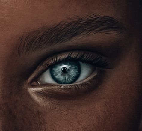 Unsainted Series, Dark Skin Blue Eyes, Blue Eyes Aesthetic, People With Blue Eyes, Indigo Eyes, Routine School, Pale Blue Eyes, Eye Color Chart, Blue Eye Color