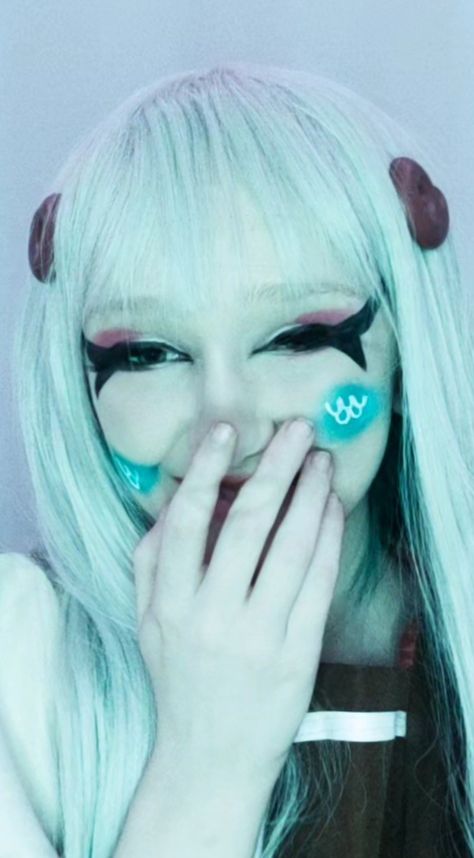 Nene Yashiro from Tbhk! Cosplay Makeup, Cosplay Dress, Halloween Face, Face Makeup, Halloween Face Makeup, Makeup