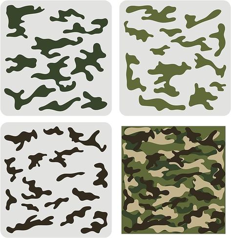 Related Posts - Amazon.com Camo Stencil, Bicycle Paint Job, Rabbit Drawing, Bicycle Painting, Drawing Stencils, Camo Patterns, Camo Designs, Drawing Templates, Stencil Crafts