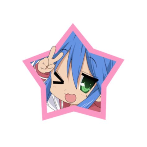 Lucky Star, Anime Character, On Twitter, Twitter, Green, Hair, Anime, Blue