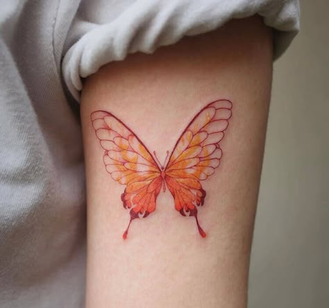 Flame Butterfly, Butterfly Wrist Tattoo, 16 Tattoo, Butterfly Tattoo Meaning, Small Butterfly Tattoo, Butterfly Tattoos For Women, Flame Tattoos, Fire Tattoo, Tattoos Geometric