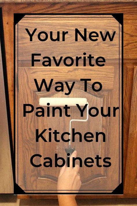 In my last house, I painted my kitchen white and shared a tutorial on the best way to paint kitchen cabinets. And I still stand by that tutorial! But, I've also found an easier way that I love and thought I'd share it with you today. diy | diy cabinets | kitchen cabinets | painting cabinets | diy cabinet painting | painting | kitchen | kitchen remodels Diy Cabinet Painting, Paint Kitchen Cabinets Without Sanding, Kitchen Cabinets Painting, Painting Cabinets Diy, Paint Styles, Diy Concrete Counter, How To Paint Kitchen Cabinets, Decor Cabinet, Camper Remodeling