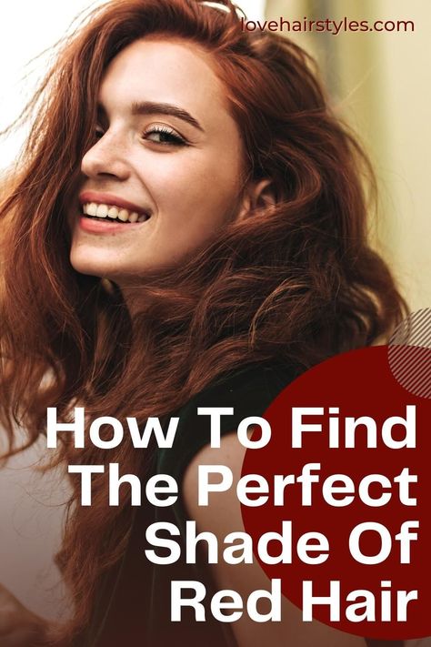 How To Find The Perfect Shade Of Red Hair For Your Skin Tone ❤ Red hair is really cool, but it’s very important to choose the right shade for your complexion ❤ #lovehairstyles #hair #hairstyles #haircolor #redhair Easy Red Hair Color, Auburn Hair Color Fair Skin, Red Hair For Cool Undertones, Red Hair Color For Cool Skin Tones, What To Wear With Red Hair, Red Hair Olive Skin Tone, From Brown To Red Hair, Golden Red Hair Color, Red Hair For Olive Skin Tone