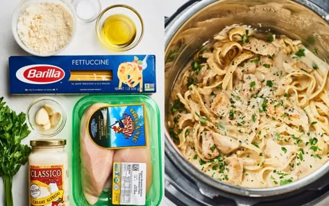 Alfredo Recipes, Instant Pot Pasta, Instant Pot Pasta Recipe, Chicken Fettuccine, Chicken Alfredo Recipes, Dinners To Make, Alfredo Recipe, Pasta Dinners, Fettuccine Alfredo