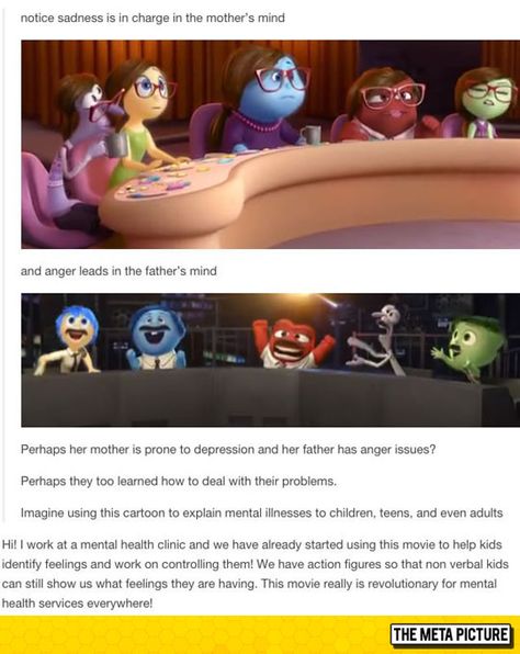 Inside Out Blow My Mind, Disney Theory, Mindy Kaling, Disney Facts, Film Disney, Anger Issues, Beltane, Disney And Pixar, Disney Memes