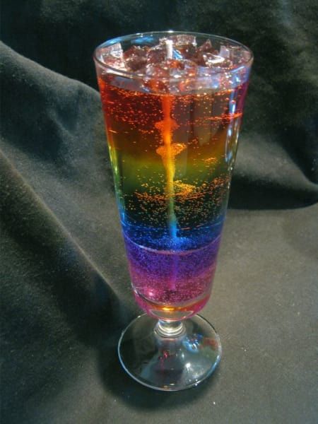 Rainbow gel candle Gel Candles Ideas, Gel Candle Diy, Water Candles Diy, Jelly Candles, Gel Wax Candles, Drink Candles, Christmas Wrapping Diy, Gel Candle, Candy Candle