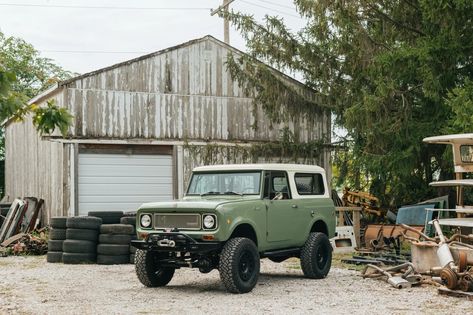 L800-Seven | Bespoke Scout 800 | New Legend 4x4 Scout Vehicle, Scout 2 International, Scout 800, 1970 International Scout, International Scout Ii, International Scout, Old Trucks, Bespoke, Dream Cars