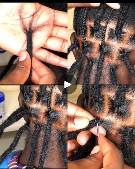 Inner Lock Dreads, How To Crochet Dreadlocks Tutorials, How To Install Crochet Braids, Lock Extensions Dreadlocks, Dread Installation, Artificial Dreads, Artificial Dreadlocks Hairstyles, Types Of Dreads, How To Do Dreadlocks