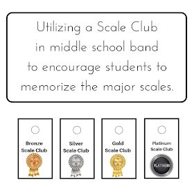 Middle School Band Maven: Scale Club Middle School Band, Brag Tags, Major Scale, School Band, New Students, Student Encouragement, Music Education, Scales, Middle School