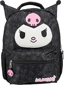 Kawaii Bookbag, 3d Kuromi, Kuromi Backpack, Anime School Bag, Hello Kitty Kuromi, Anime School, Fashionable Accessories, Girls 16, Hello Kitty Items