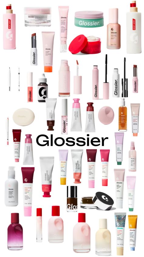 #skincare #glossier #makeup Skincare Glossier, Glossier Makeup, Heat Protectant Hair, Glossy Makeup, Conditioner Hair Mask, Heat Protectant, Sigma Kappa, Nails Makeup, Hair Nails