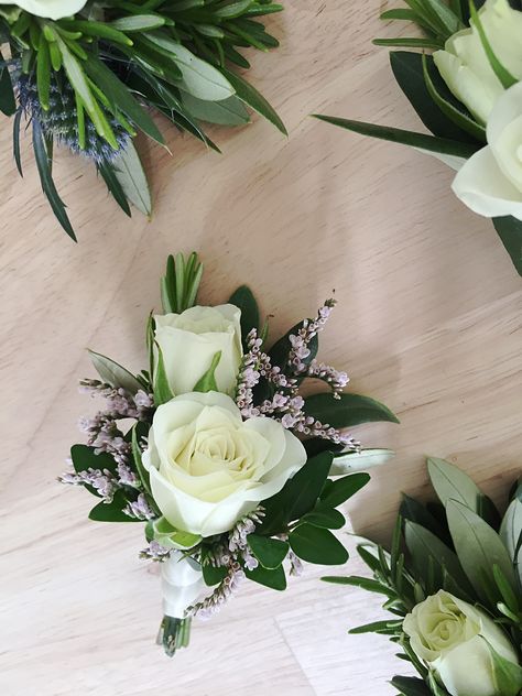 Hunter Valley wedding included white Rose with Olive and mauve blooms gathered together to create these sweet mothers of the bride and groom dress corsages. #ladiescorsage #rosecorsage #huntervalleywedding #whiteandgreencorsage Mother Of Bride Flowers, Mother Of The Bride Flowers, Mother Of The Bride Corsage, Bride And Groom Dress, Mother Of Bride Corsage, Hunter Wedding, Hunter Valley Wedding, Rose Corsage, Corsage And Boutonniere